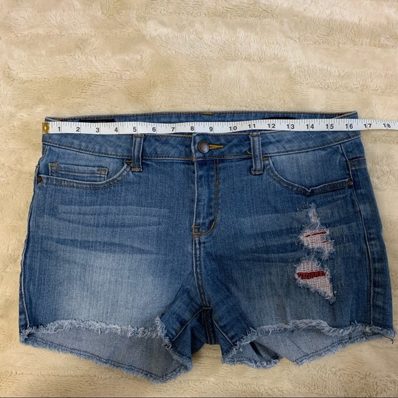 William Rast Distressed Denim Shorts - Picture 10 of 12